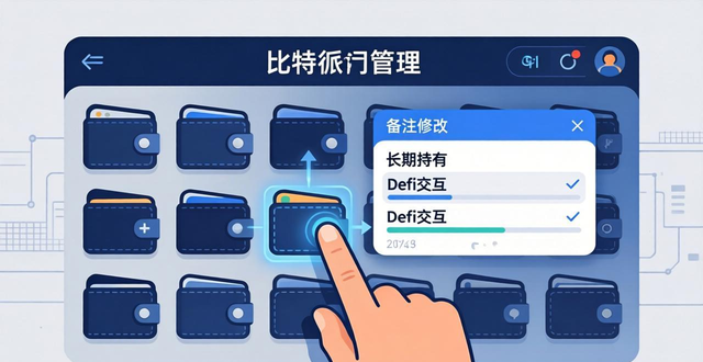 比特派怎么管理多个钱包？创建标记备份三步走