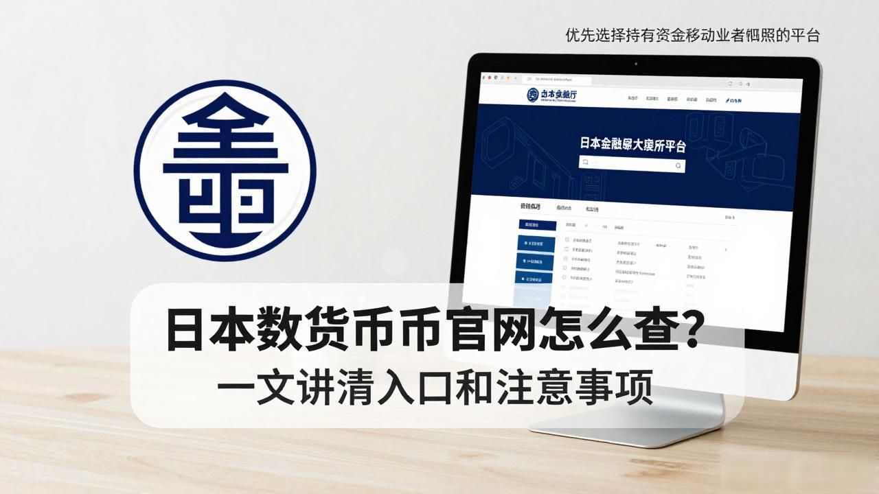 日本数字货币官网怎么查？一文讲清入口和注意事项