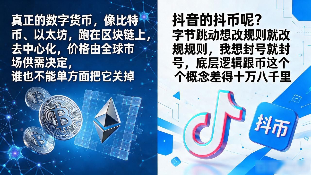 抖音是数字货币吗?说"刷抖音就能赚币"的人,基本都在割你韭菜