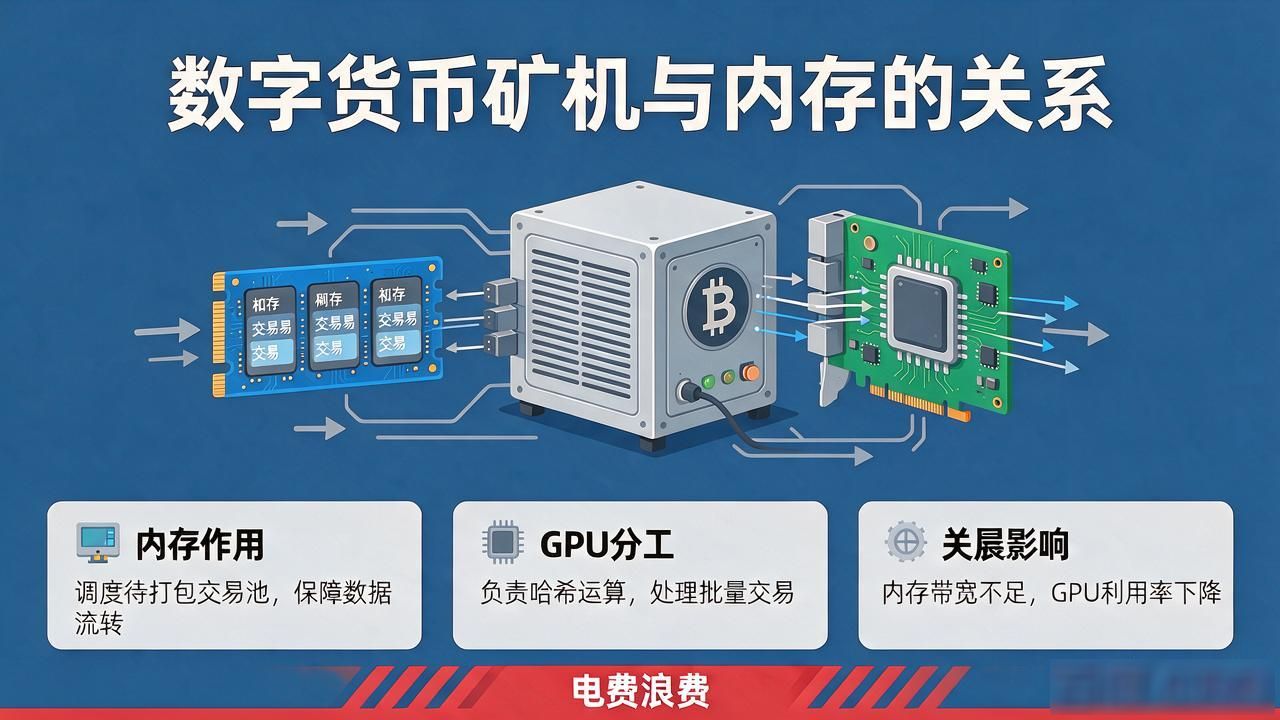数字货币要用到内存是为什么?钱包矿机验证节点全都离不开