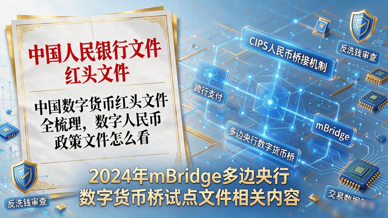 中国数字货币红头文件全梳理,数字人民币政策文件怎么看