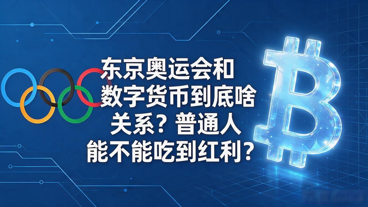 东京奥运会和数字货币到底啥关系?普通人能不能吃到红利