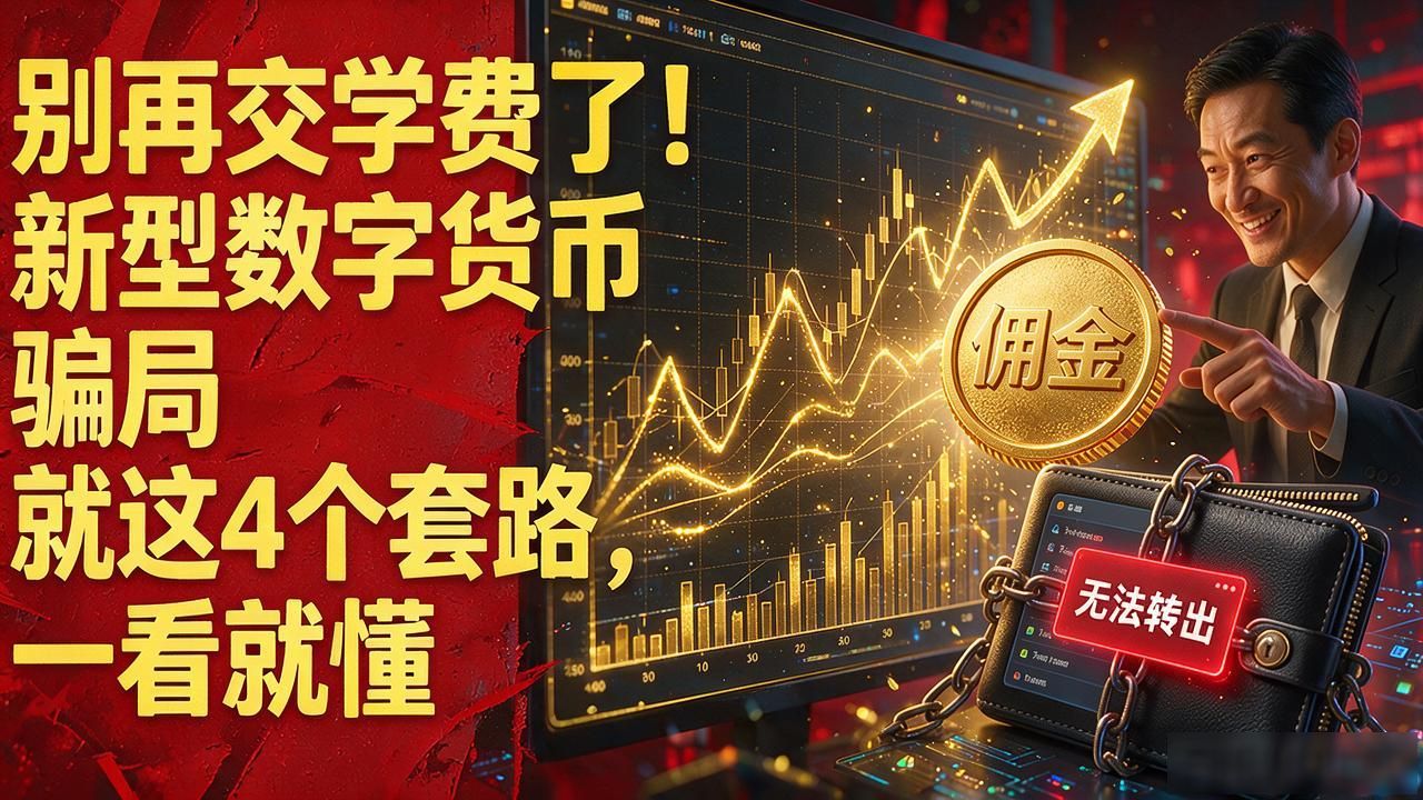 别再交学费了!新型数字货币骗局就这4个套路,一看就懂