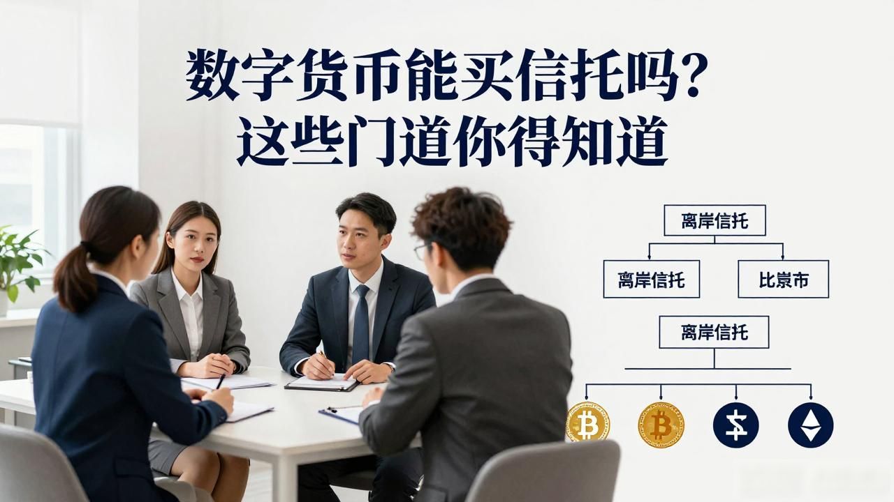 数字货币能买信托吗?这些门道你得知道