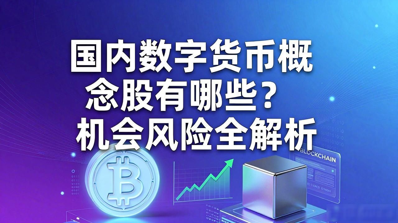 国内数字货币概念股有哪些?机会风险全解析