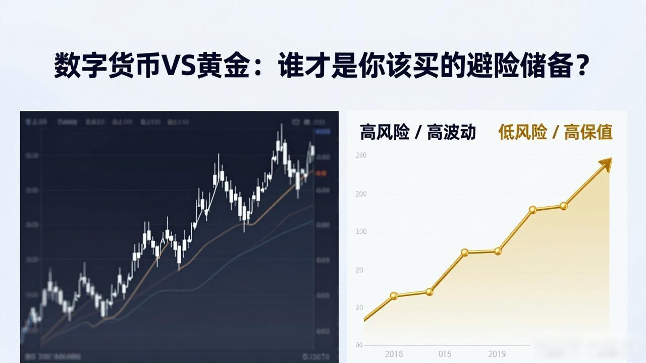 数字货币VS黄金:谁才是你该买的避险储备?