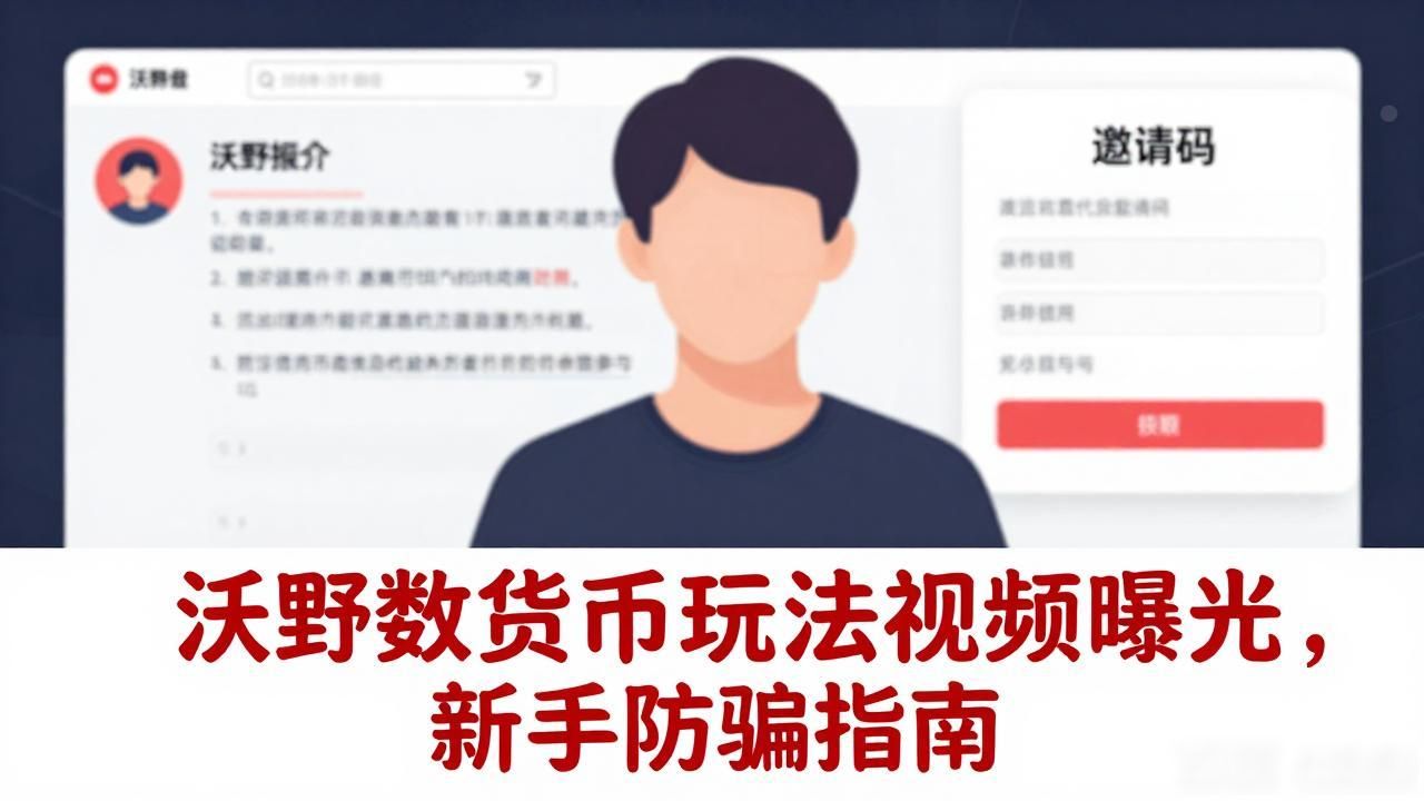 沃野数字货币玩法视频曝光,新手防骗指南