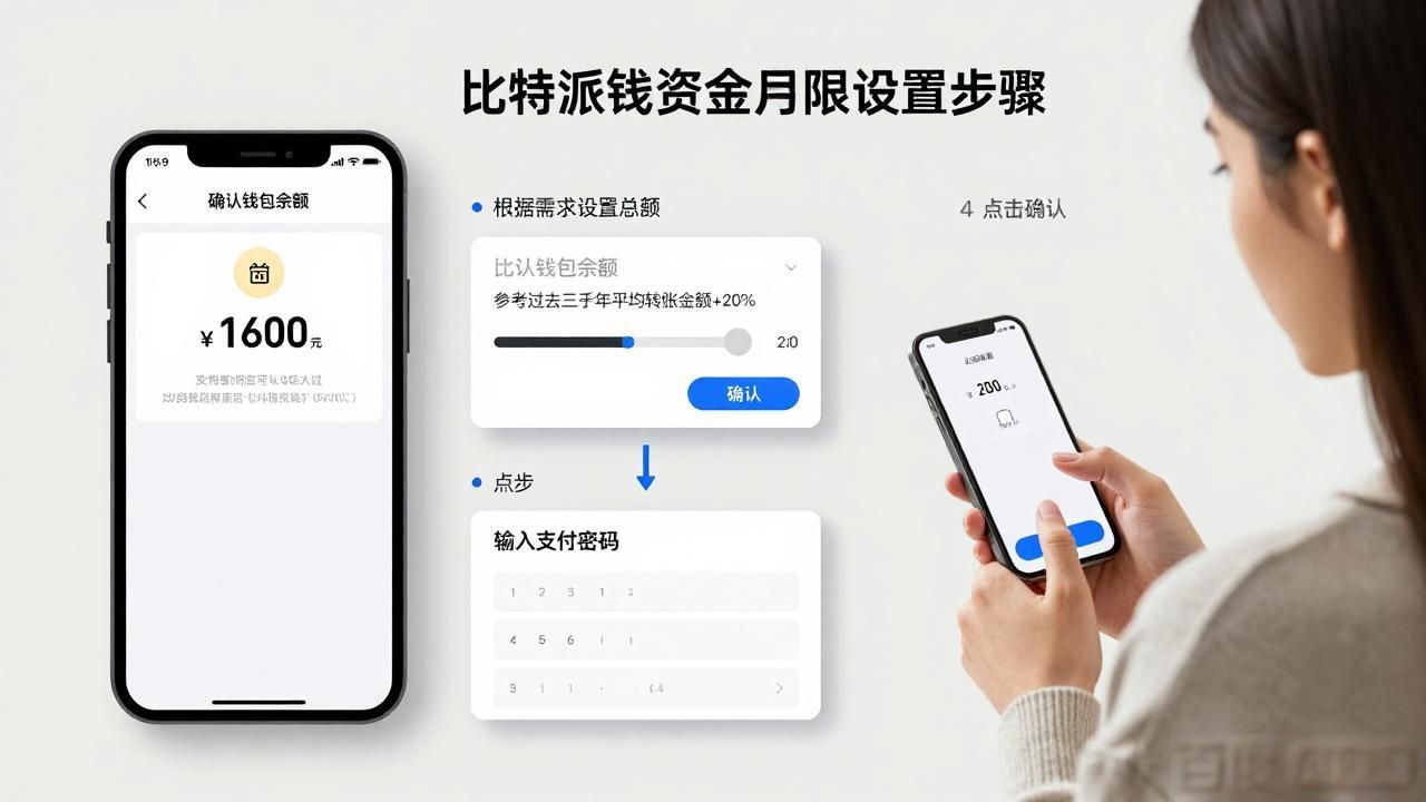 比特派钱包资金限额设置步骤