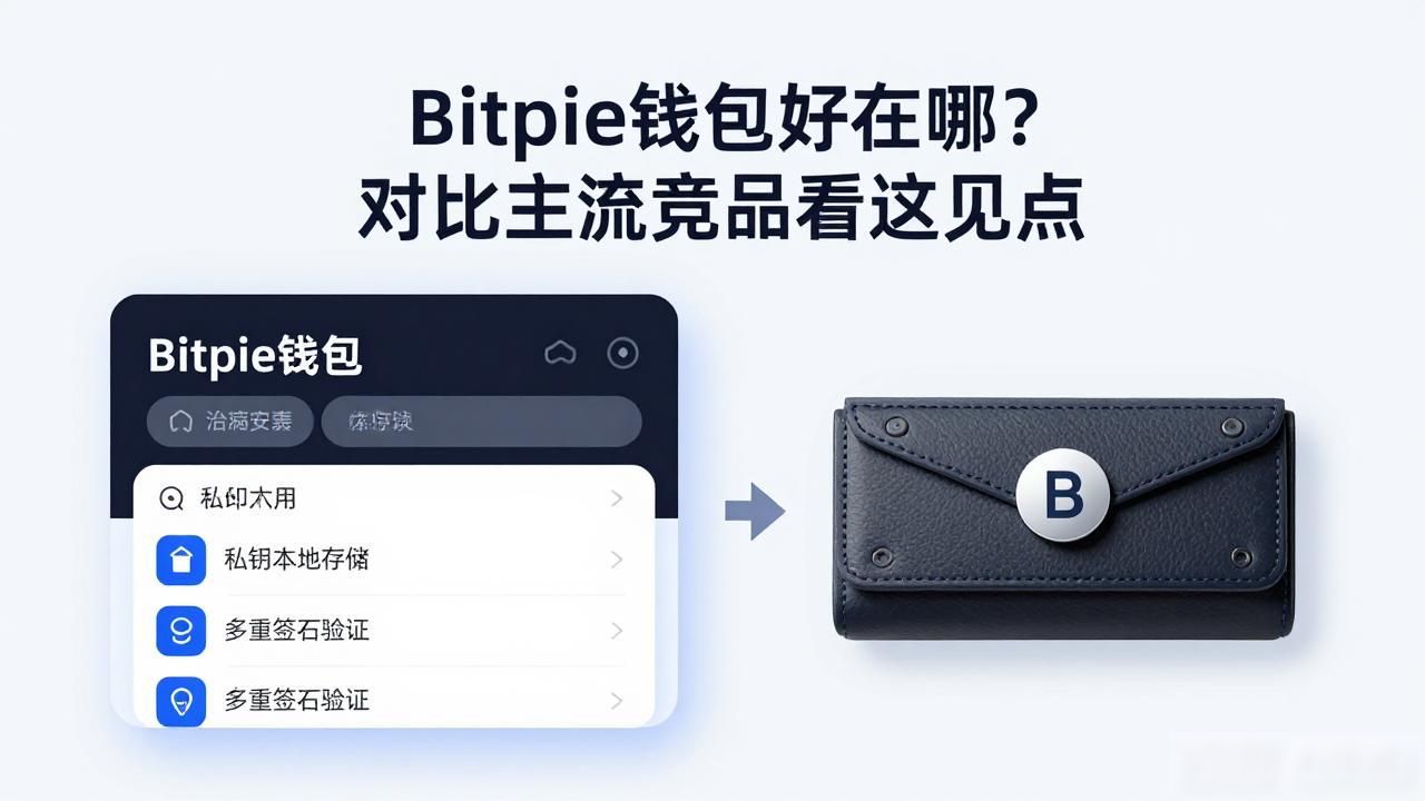 Bitpie钱包好在哪？对比主流竞品看这几点