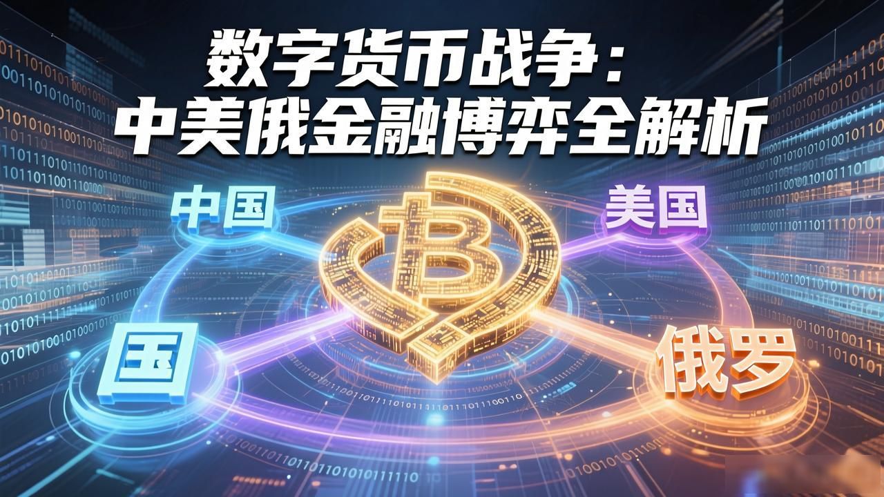 数字货币战争:中美俄金融博弈全解析