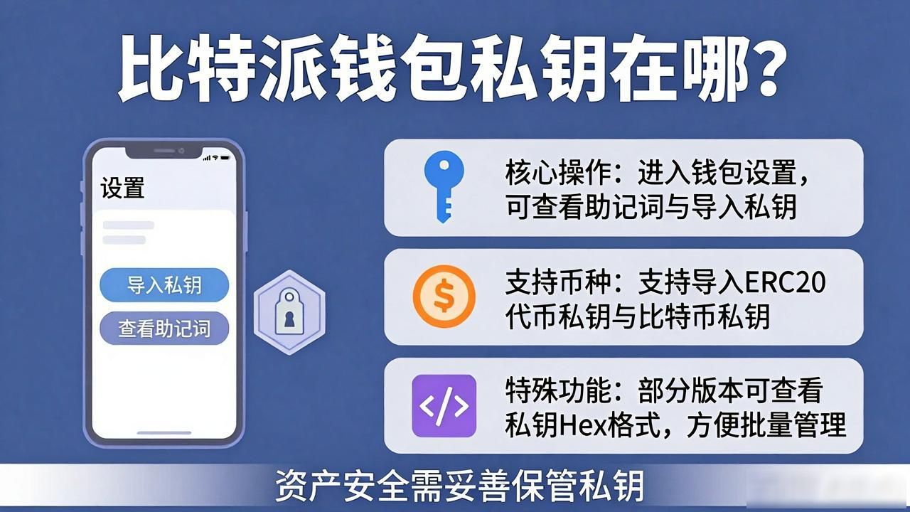 比特派钱包私钥在哪?一文说清楚