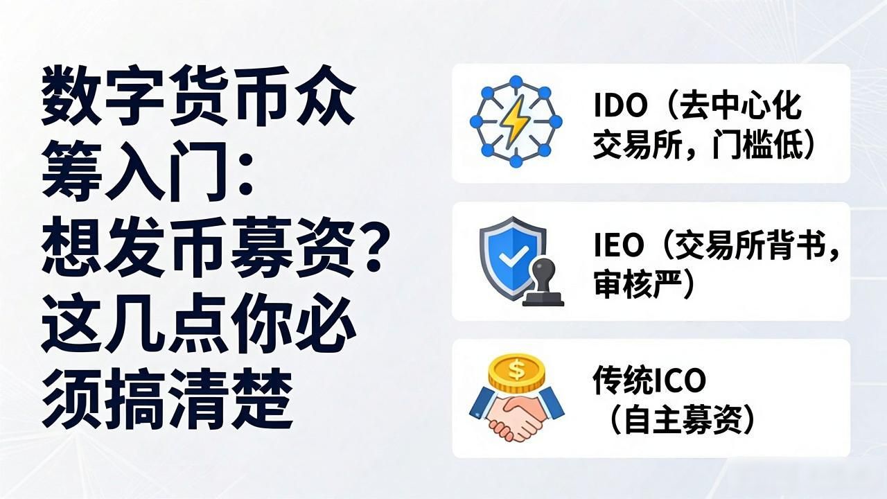数字货币众筹入门:想发币募资?这几点你必须搞清楚