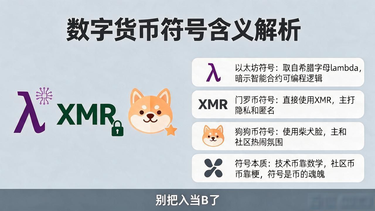 别把₿当B了,数字货币那些符号到底啥意思,给你讲明白
