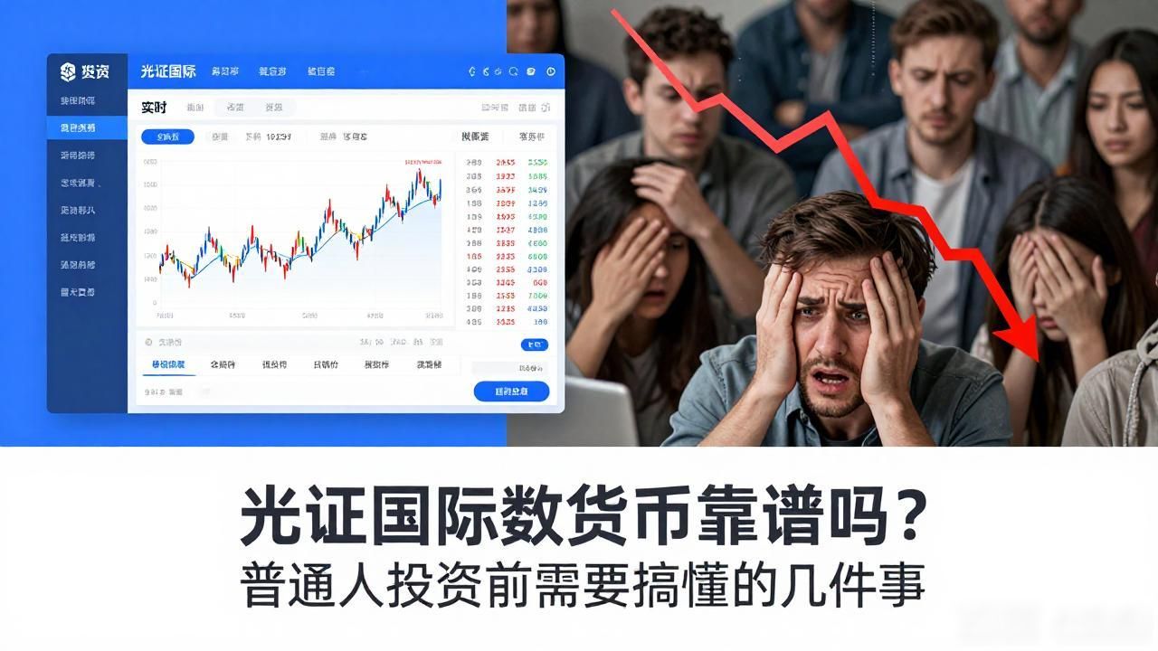 光证国际数字货币靠谱吗?普通人投资前需要搞懂的几件事