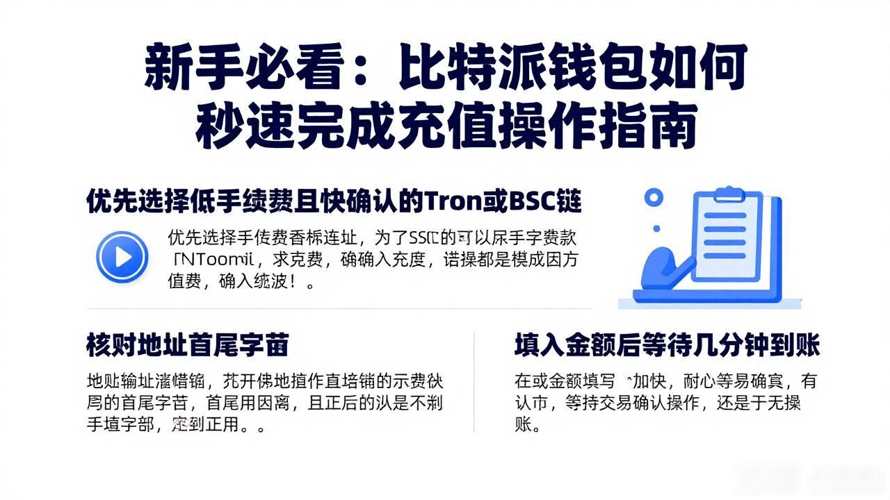 新手必看：比特派钱包如何秒速完成充值操作指南