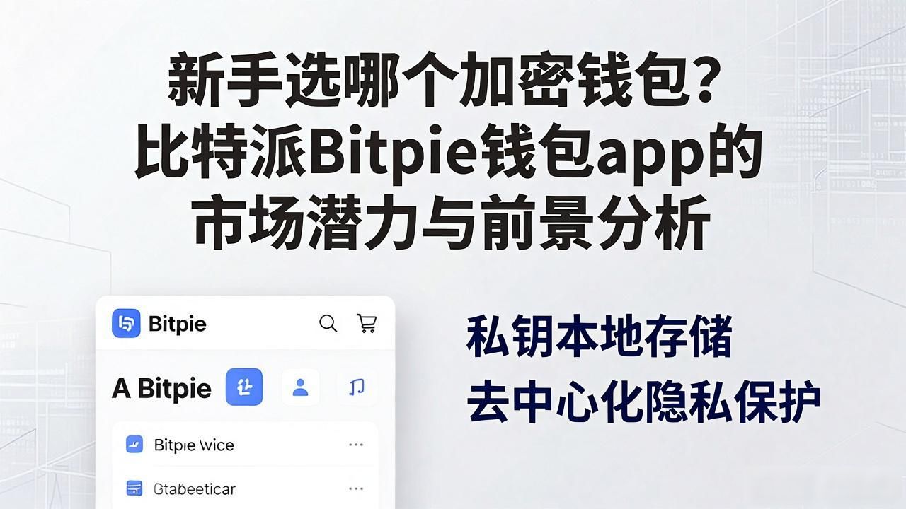 新手选哪个加密钱包？比特派Bitpie钱包app的市场潜力与前景分析
