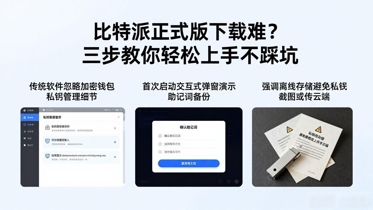 比特派正式版下载难？三步教你轻松上手不踩坑