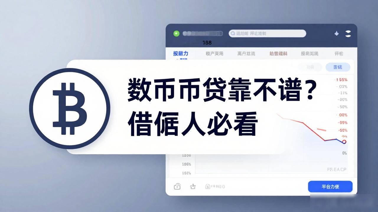 数字货币贷款靠不靠谱?借款人必看