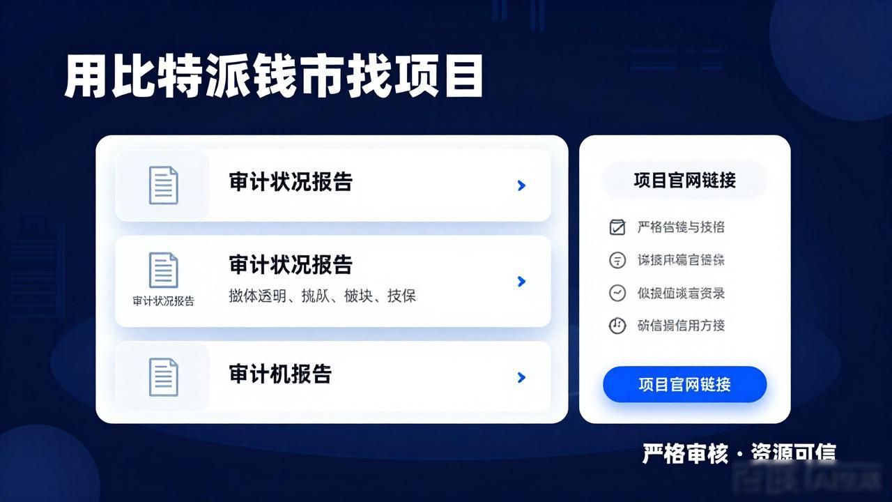 用比特派钱包找项目:这3个地方藏着好资源