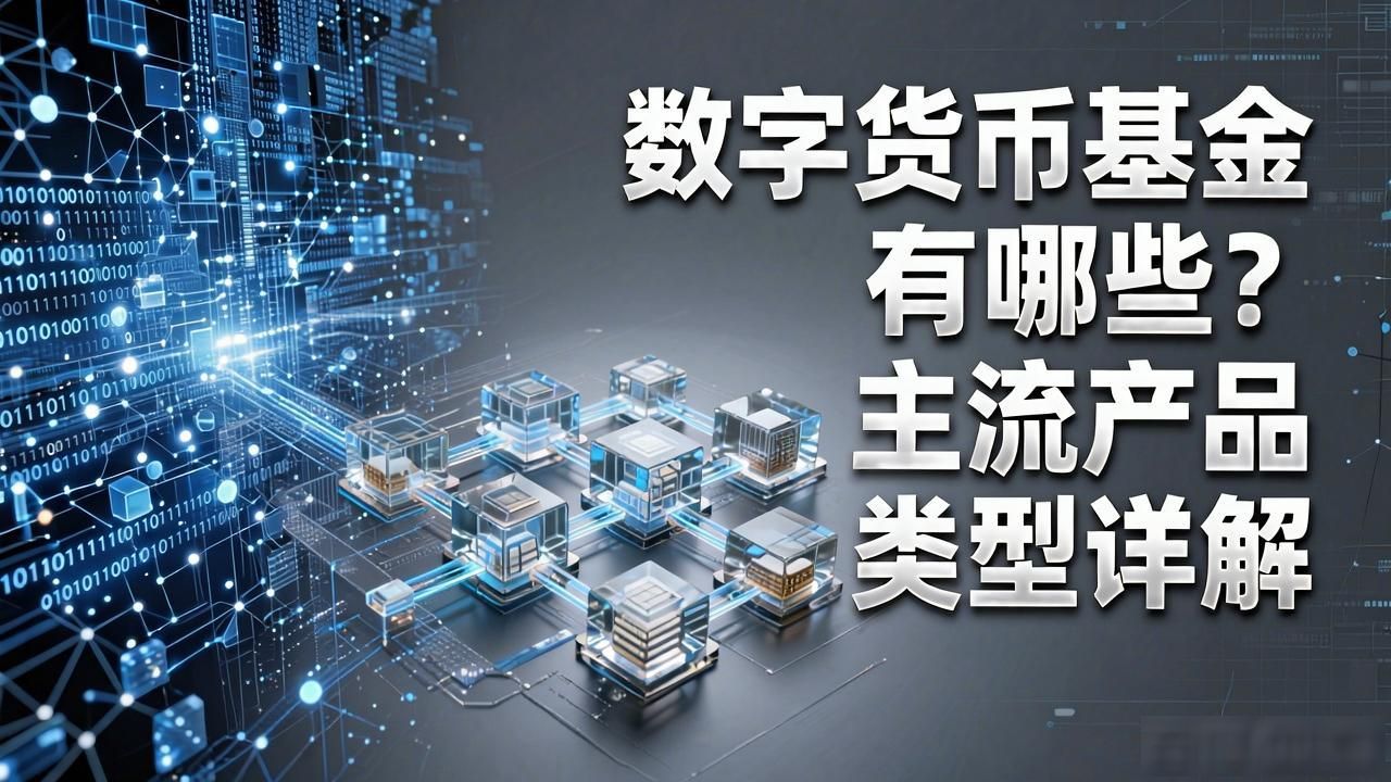 数字货币基金有哪些?主流产品类型详解