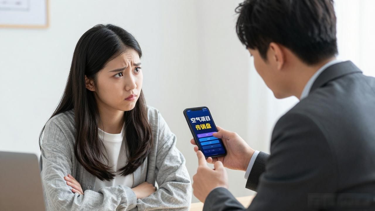 女孩聊天总聊数字货币是怎么回事