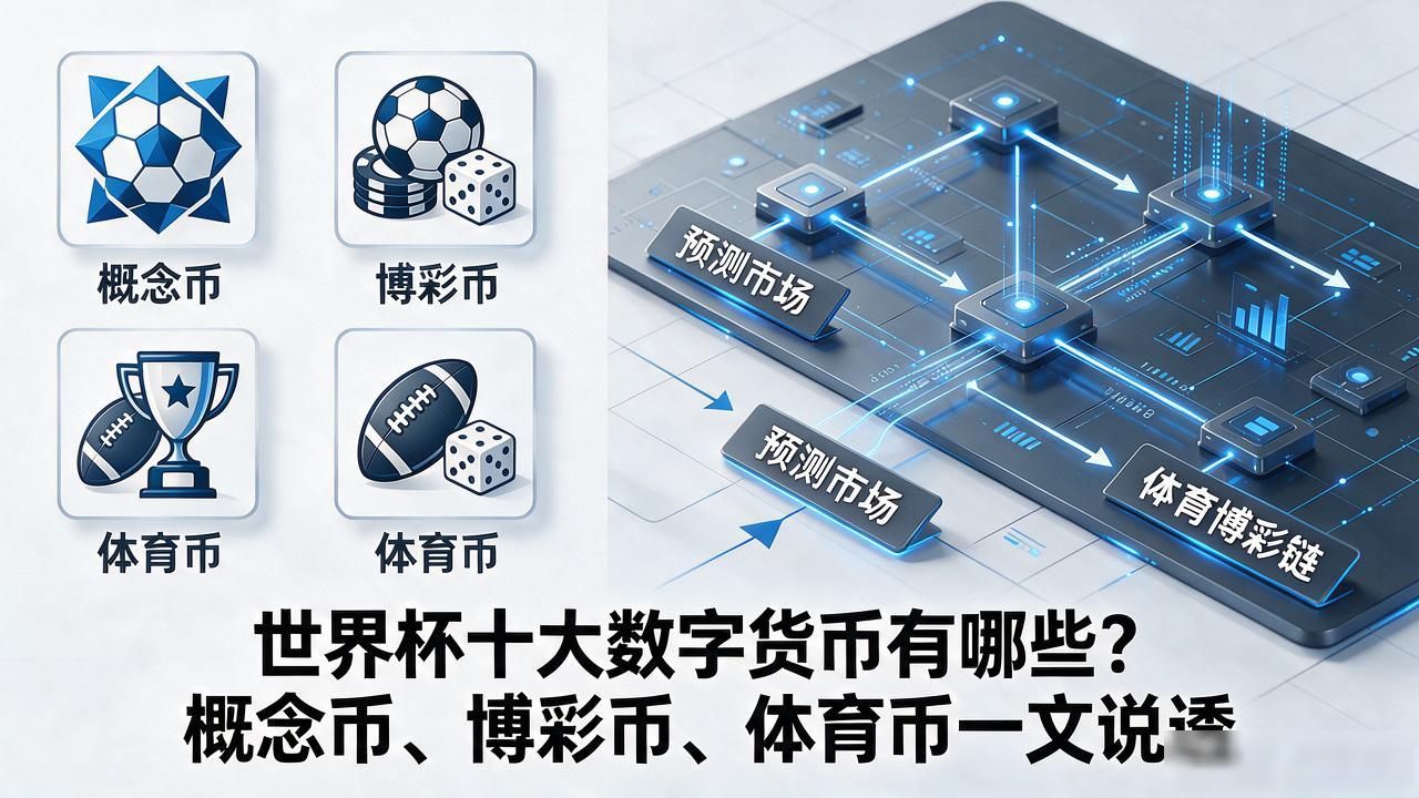 世界杯十大数字货币有哪些?概念币、博彩币、体育币一文说透