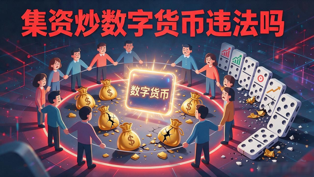 几个人拉一起炒数字货币到底犯不犯法?这几条红线千万别碰