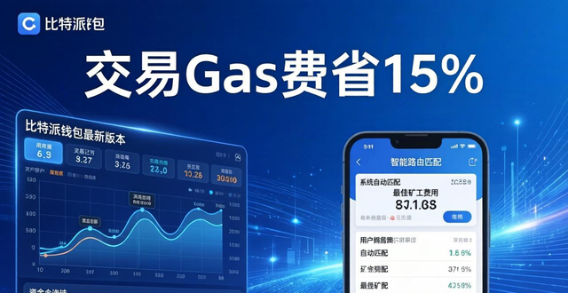 比特派钱包最新版：用户超百万，交易Gas费省15%