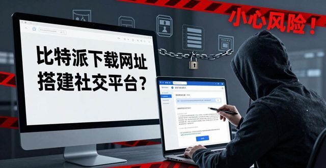比特派下载网址搭建社交平台？小心风险！