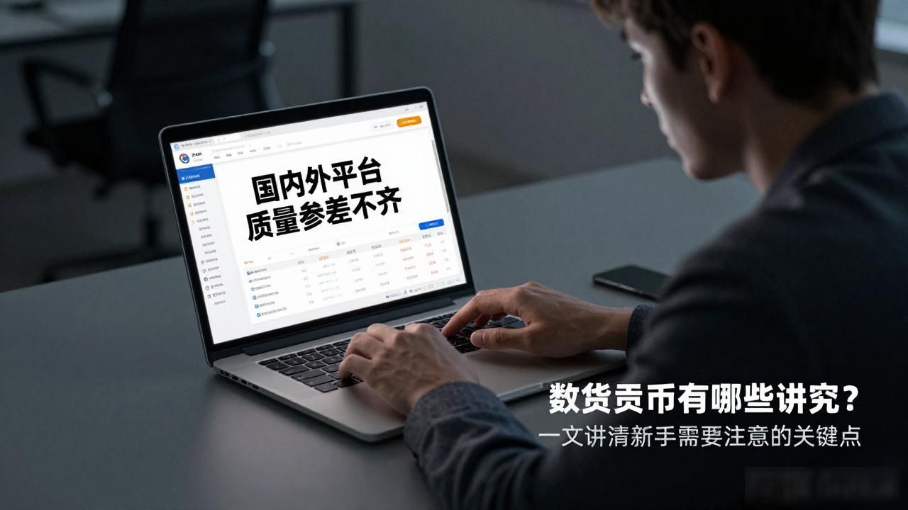 数字货币有哪些讲究?一文讲清新手需要注意的关键点