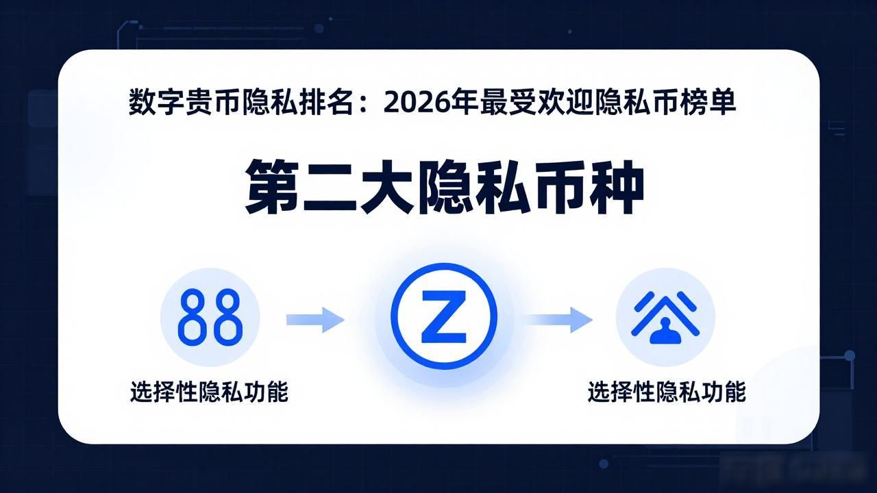 数字货币隐私排名:2026年最受欢迎隐私币榜单