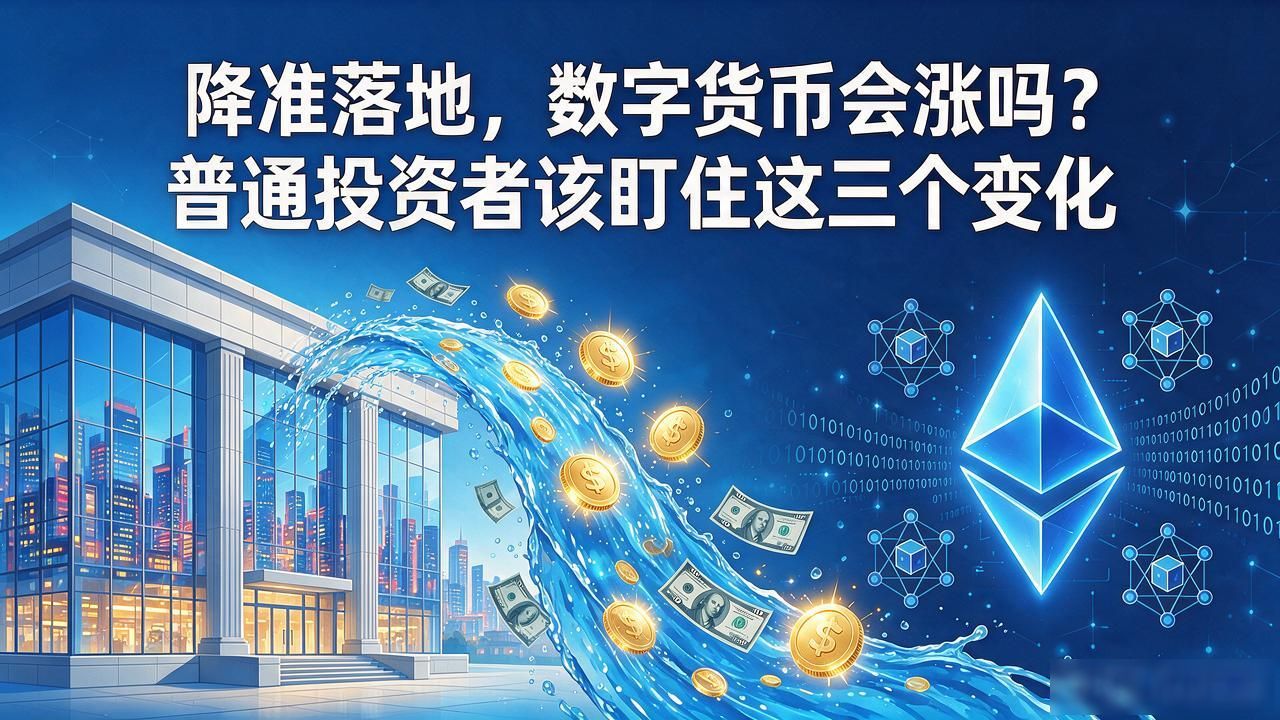 降准落地,数字货币会涨吗?普通投资者该盯住这三个变化