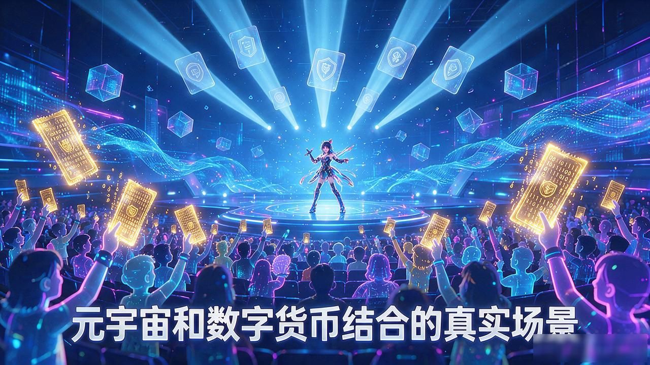 元宇宙和数字货币怎么结合?5个真实场景帮你搞明白