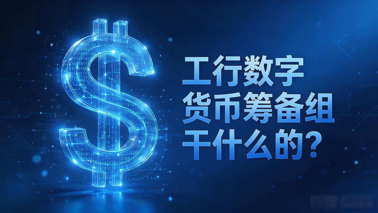 工行数字货币筹备组干什么的？一文读懂数字人民币落地的关键力量