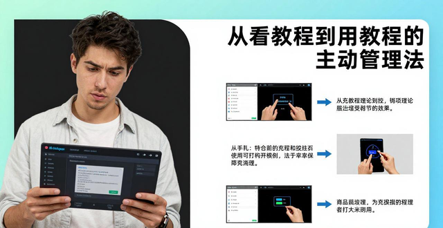 比特派教程:从“看教程”到“用教程”的主动管理法
