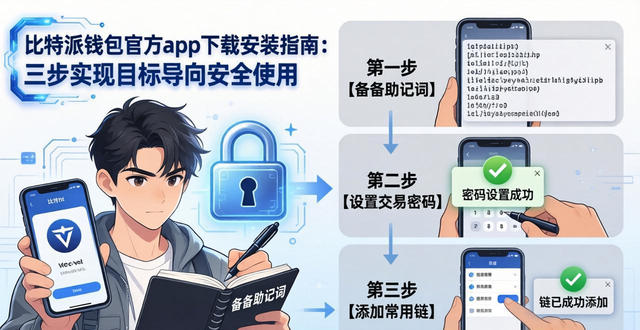 比特派钱包官方app下载安装指南:三步实现目标导向安全使用