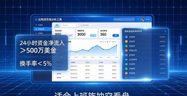 比特派市场分析工具怎么用?看数据选币