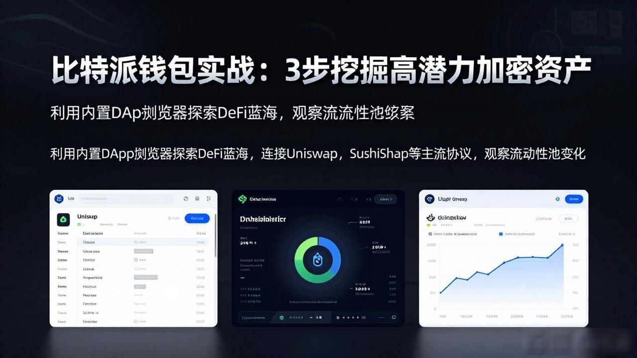比特派钱包实战:3步挖掘高潜力加密资产