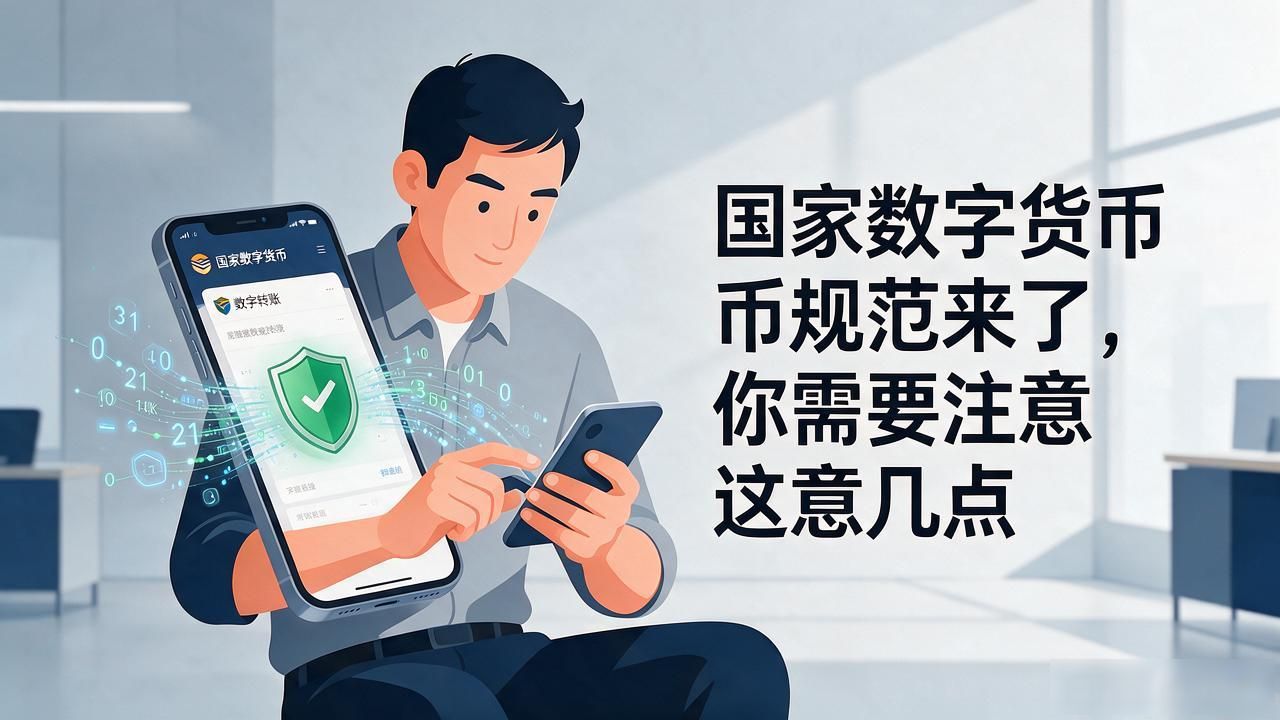 国家数字货币规范来了，你需要注意这几点