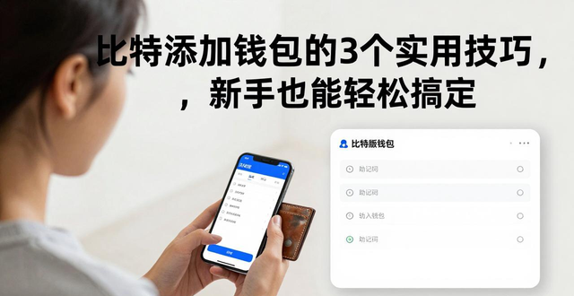 比特派添加钱包的3个实用技巧，新手也能轻松搞定