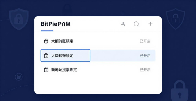 BitPie钱包资产锁定指南:三步设置,为资产加上安全锁