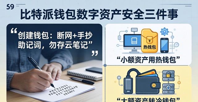 比特派钱包官网 数字资产安全三件事
