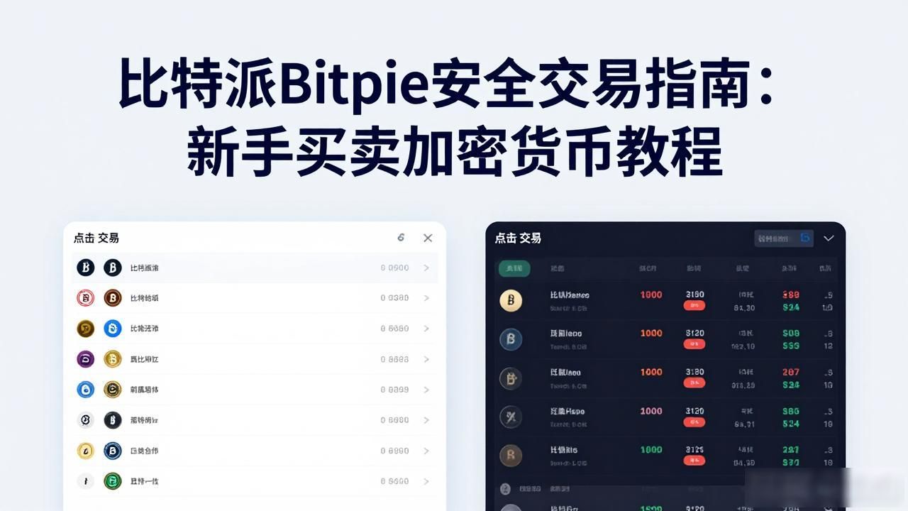 比特派Bitpie安全交易指南:新手买卖加密货币教程