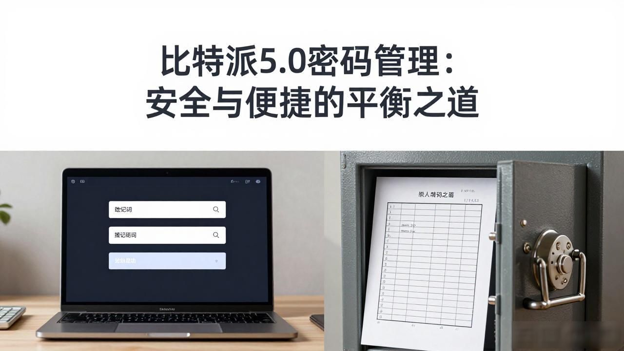 比特派5.0密码管理：安全与便捷的平衡之道