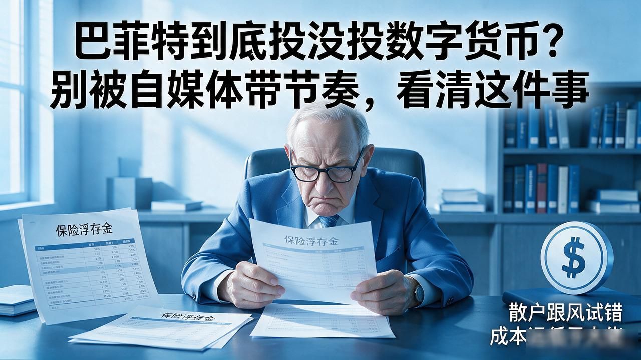 巴菲特到底投没投数字货币?别被自媒体带节奏,看清这件事