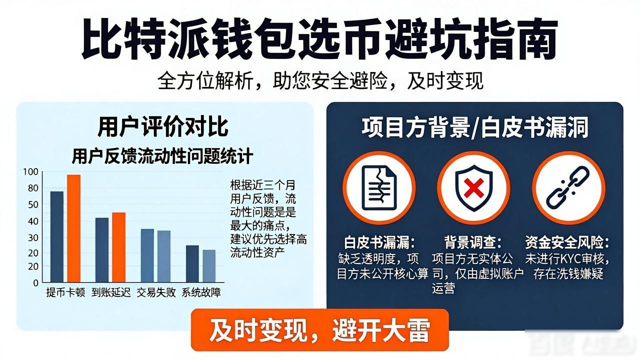 比特派钱包选币看评价？三步避开资金坑