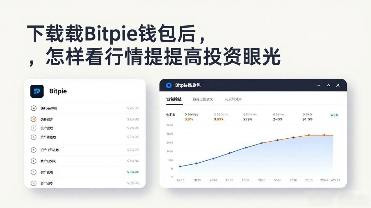 下载Bitpie钱包后，怎样看行情提高投资眼光