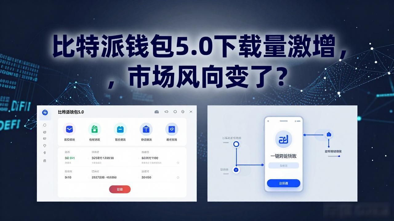 比特派钱包5.0下载量激增，市场风向变了？