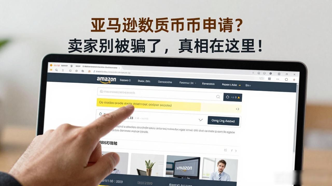 亚马逊数字货币申请？卖家别被骗了，真相在这里！