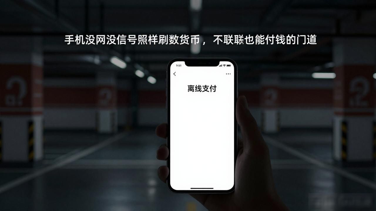 手机没网没信号照样刷数字货币,不联网也能付钱的门道